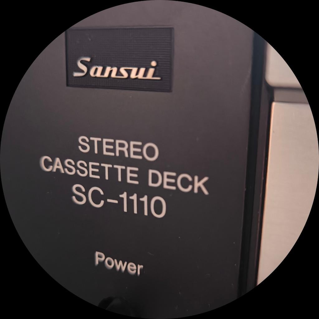 Deck K7 vintage SANSUI, Enlèvement ou Envoi