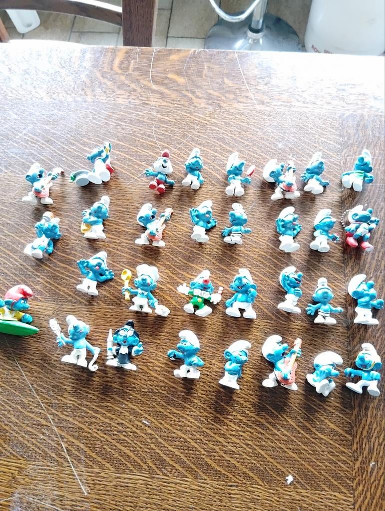 Figurine schtroumpf, Collections, Schtroumpfs, Enlèvement