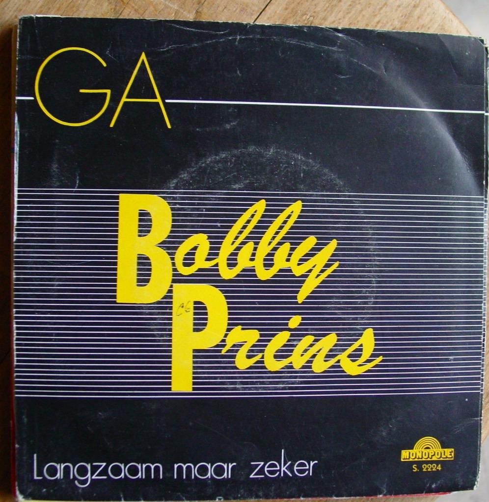 45T 7INCH VINYL SINGLE BOBBY PRINS, Ophalen of Verzenden