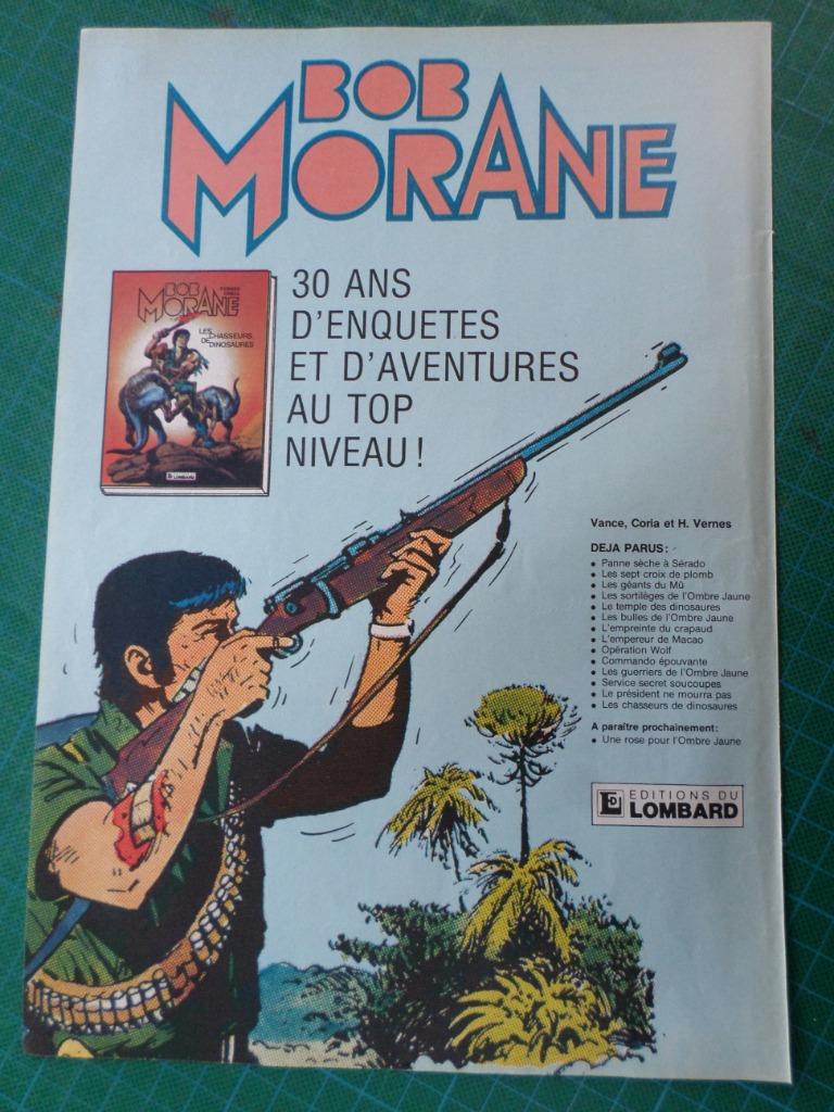 Bob Morane - publicité papier - 1984, Collections, Enlèvement ou Envoi, Autres personnages, Utilisé, Autres types