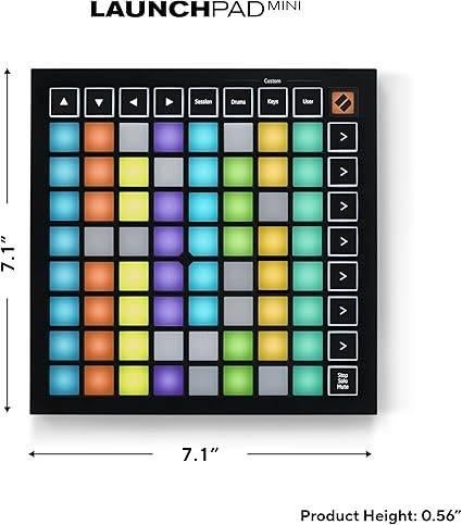 Novation | Launchpad Mini | Grid-controller | GRATIS LEV, Neuf, -, -, NOVATION