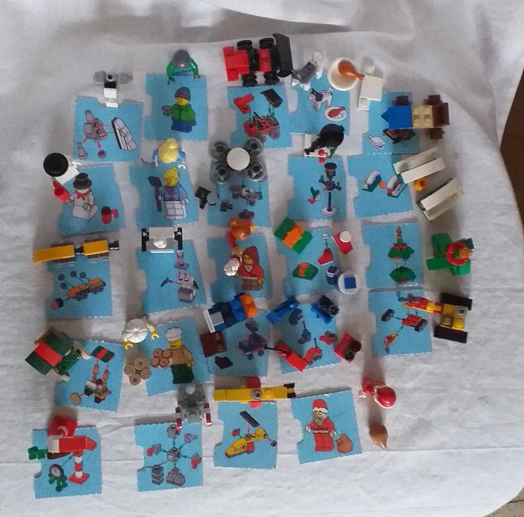 Lego calendrier de l'Avent, Enlèvement ou Envoi, Utilisé, Lego