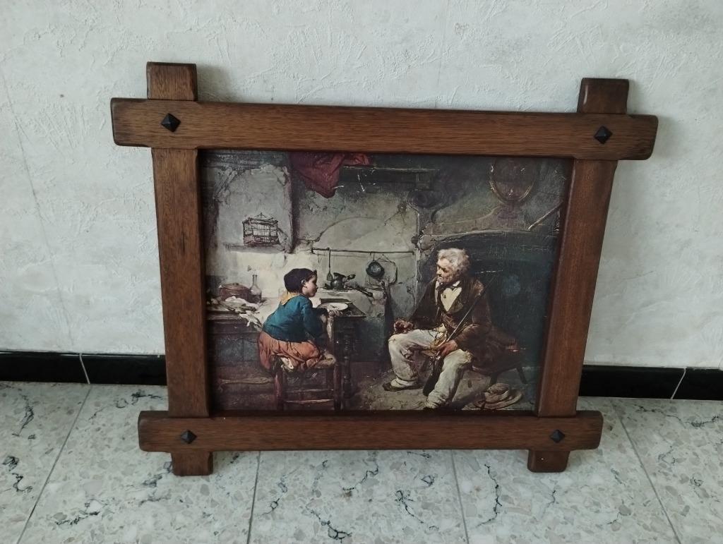 Oude man met kind Induno nr 3870, Enlèvement