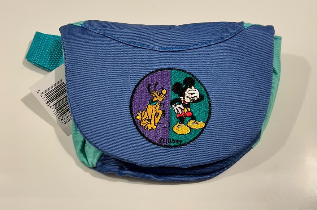Mickey Mouse blauwgroene buideltas, Enfants & Bébés, Accessoires de mode pour enfants, Enlèvement ou Envoi, Neuf, Disney
