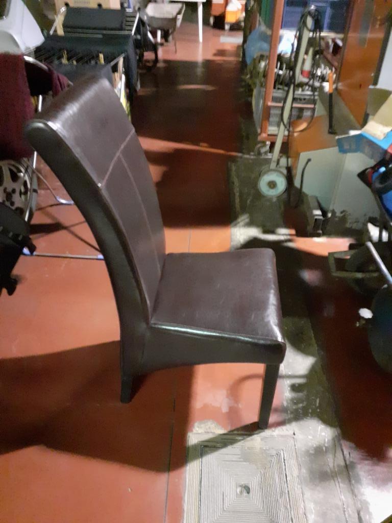 stoelen, Huis en Inrichting, Stoelen, Ophalen, Kunststof, Gebruikt, Bruin