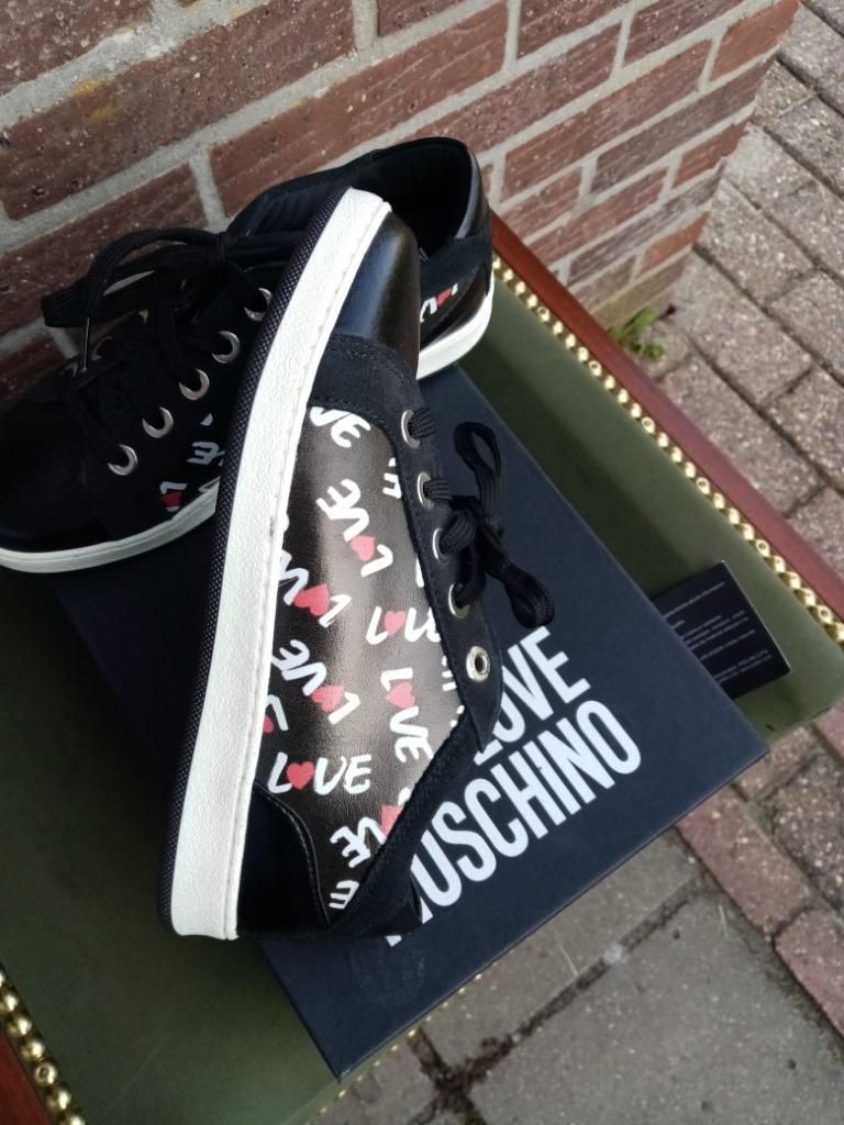 Dames sneakers Mt37 Moschino, Zwart, Nieuw, Sneakers, Moschino