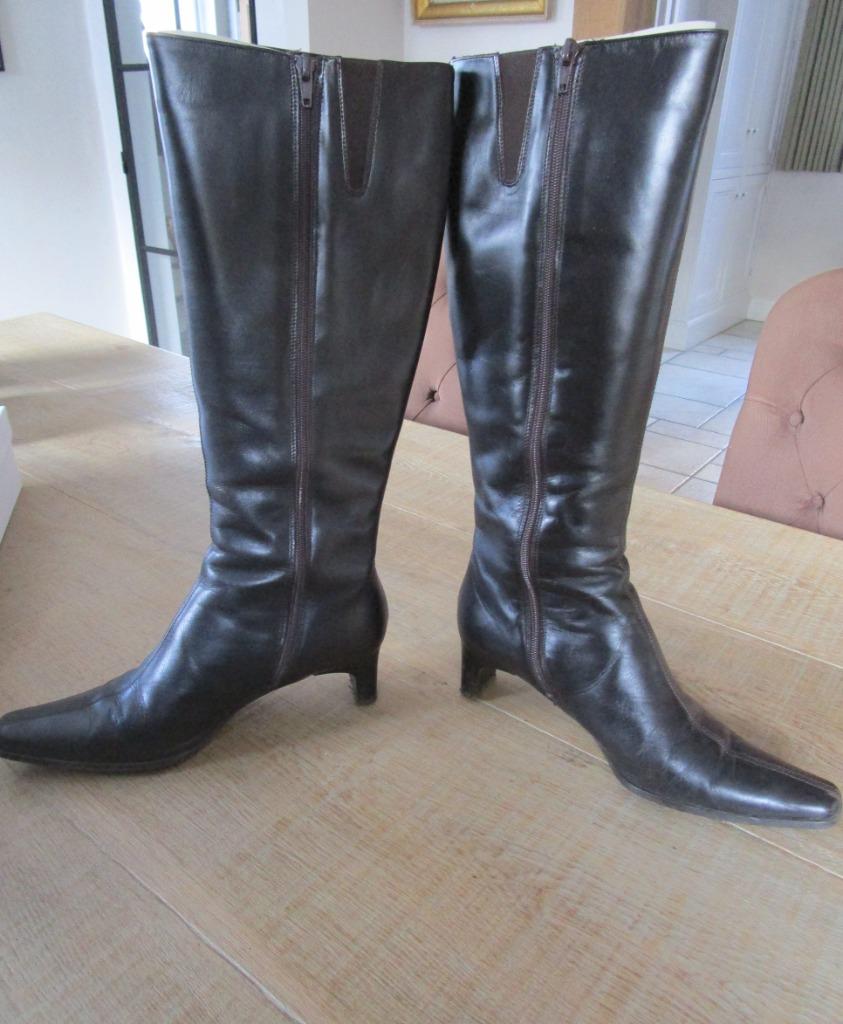3 x dameslaarzen, Enlèvement ou Envoi, Autres couleurs, Comme neuf, Bottes hautes