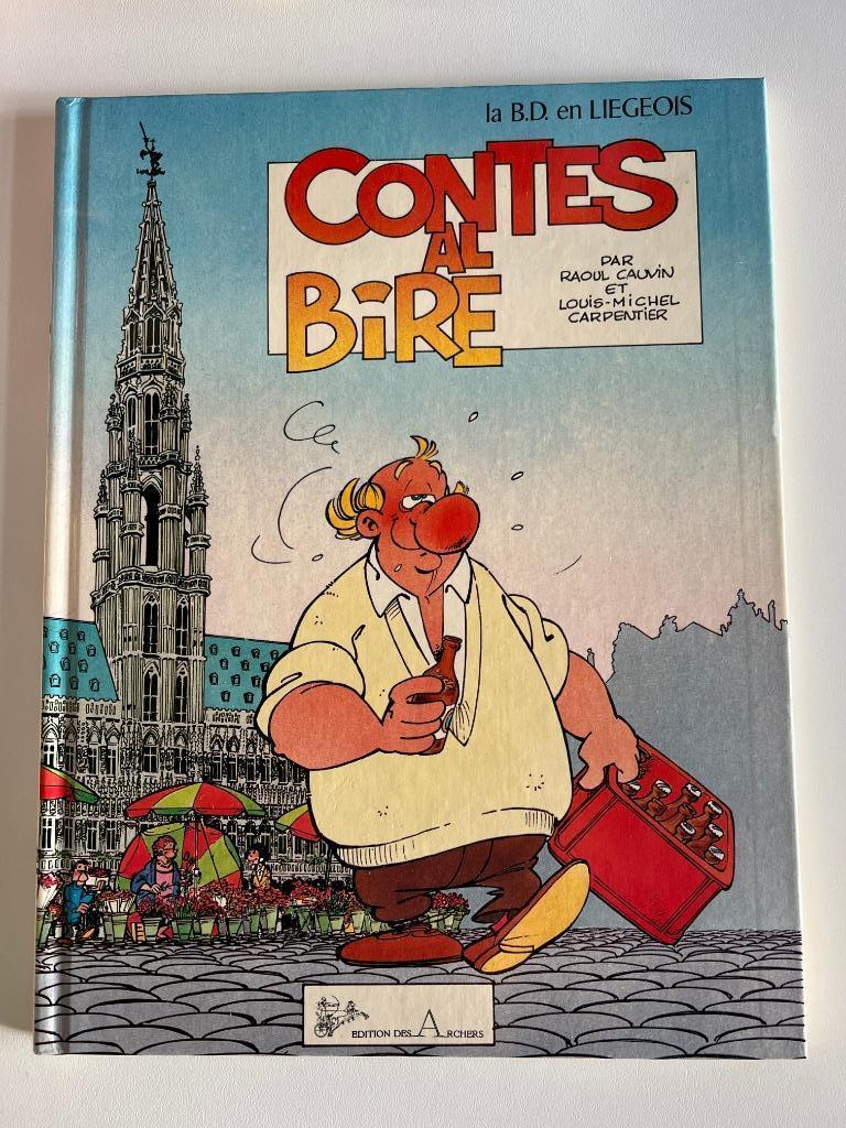BD L'année de la bière Contes al Bîre - dédicacé, Livres, Une BD, Enlèvement ou Envoi, Utilisé