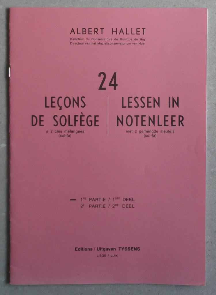 24 lessen in notenleer & notenleerlessen 3, Enlèvement, Comme neuf, Leçon ou Cours, Chant
