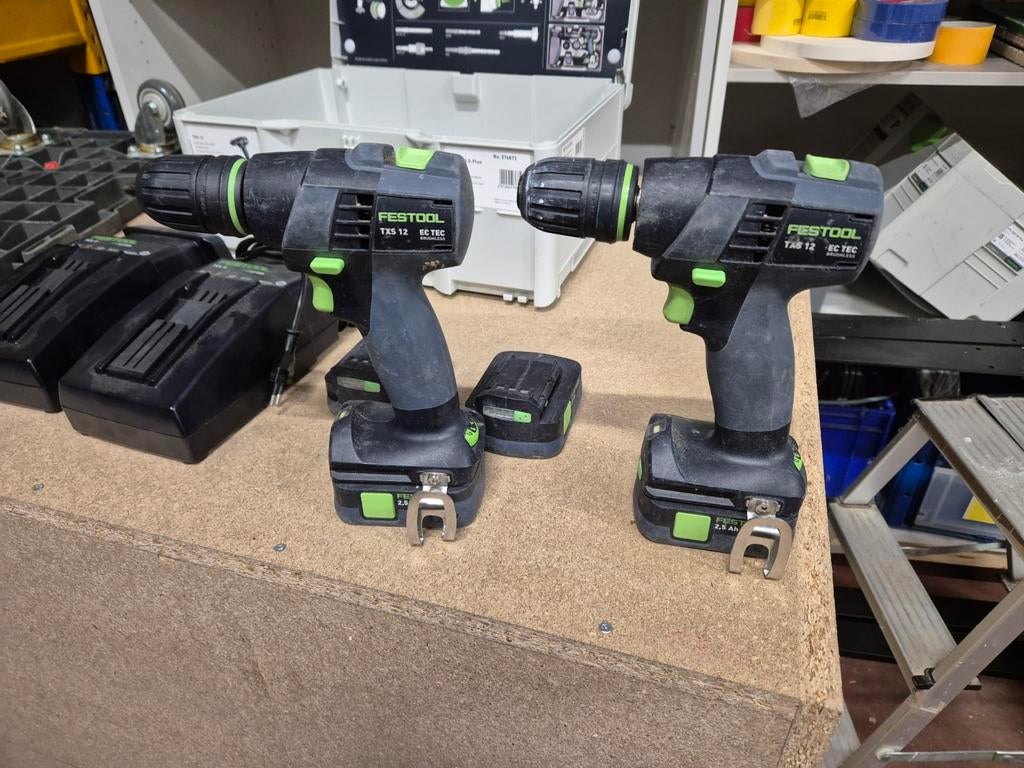 Festool schroefboormachine txs 12., Enlèvement, Perceuse