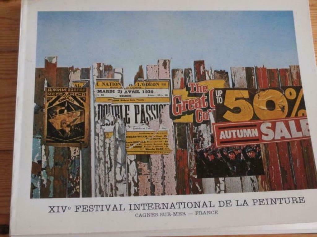 XIV Festival International de la Peinture-Gagnes-Sur-Mer, Ophalen of Verzenden, Zo goed als nieuw, Schilder- en Tekenkunst, Festival International