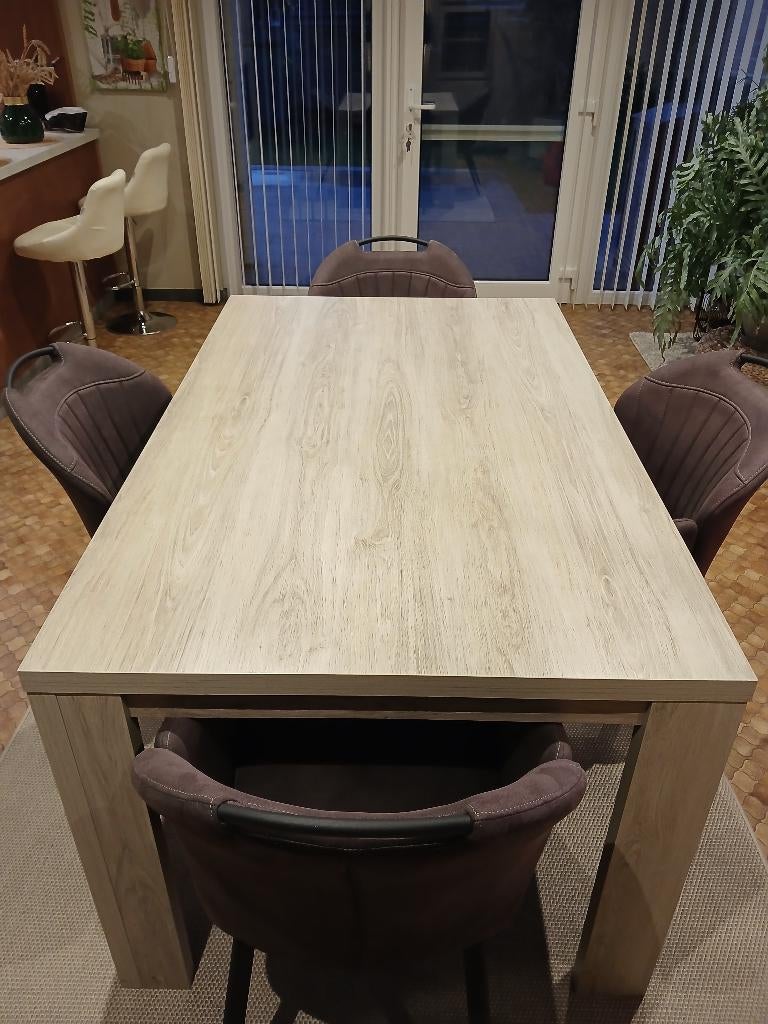 Table salle a manger, Maison & Meubles, 150 à 200 cm, Cinq personnes ou plus, Enlèvement, Utilisé