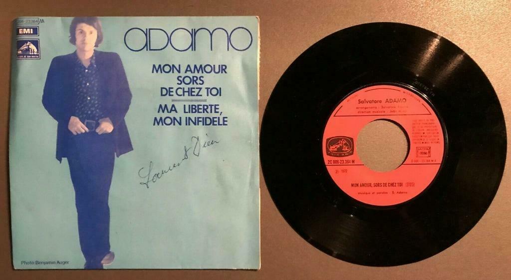 Vinyle de Salvatore Adamo -, Enlèvement ou Envoi, Utilisé, Autres genres, Single