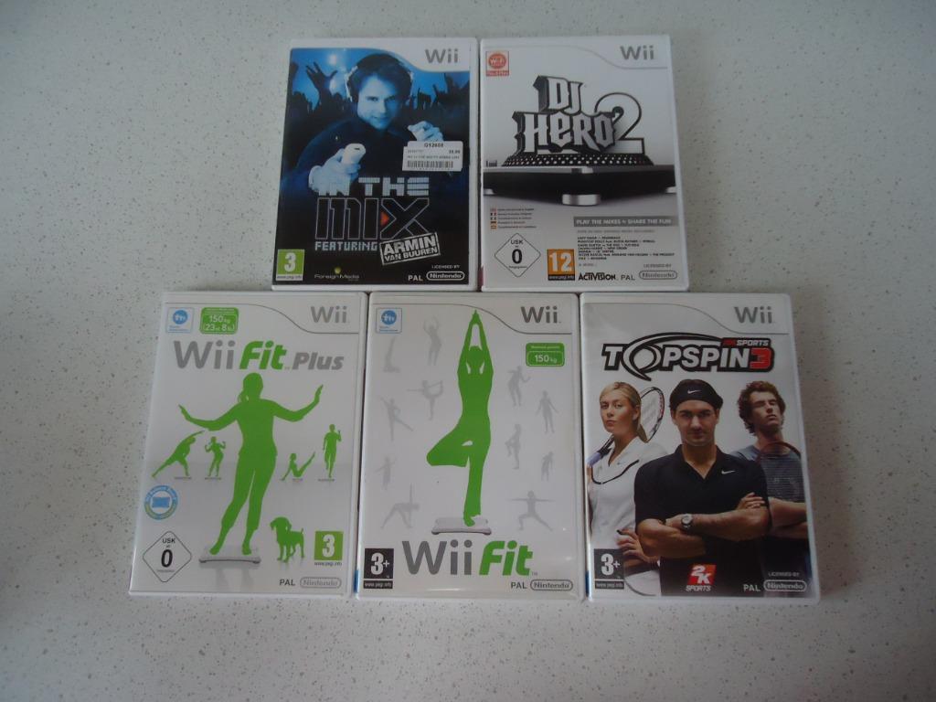 Lot 3 van 4 WII Spelletjes in prima staat !!, Enlèvement ou Envoi, Utilisé, Un ordinateur
