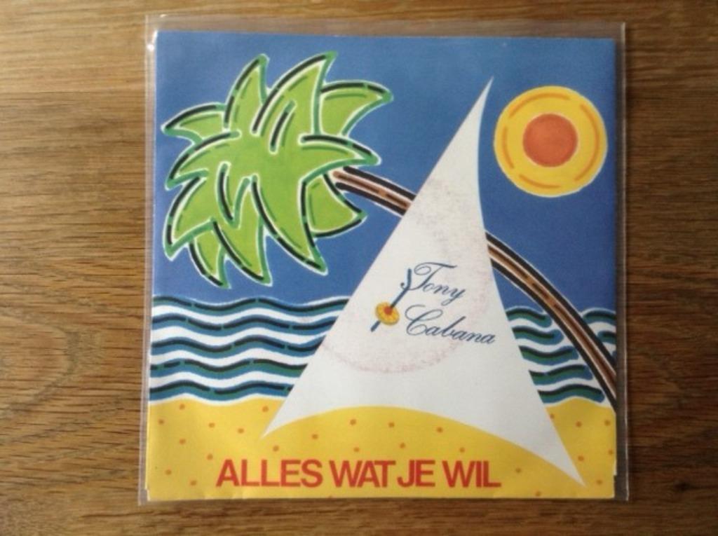 single tony cabana, Cd's en Dvd's, Vinyl Singles, Single, Nederlandstalig, 7 inch, Ophalen of Verzenden