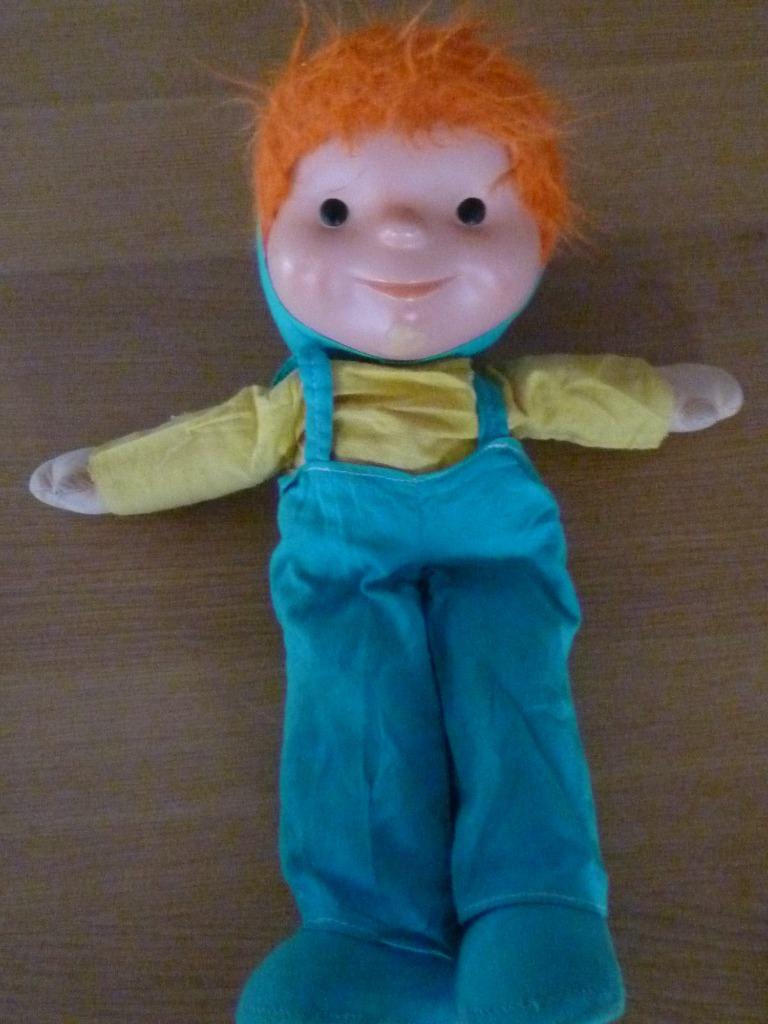 POUPEE  SALOPETTE  *  VINTAGE, Collections, Enlèvement ou Envoi, Utilisé, Poupée