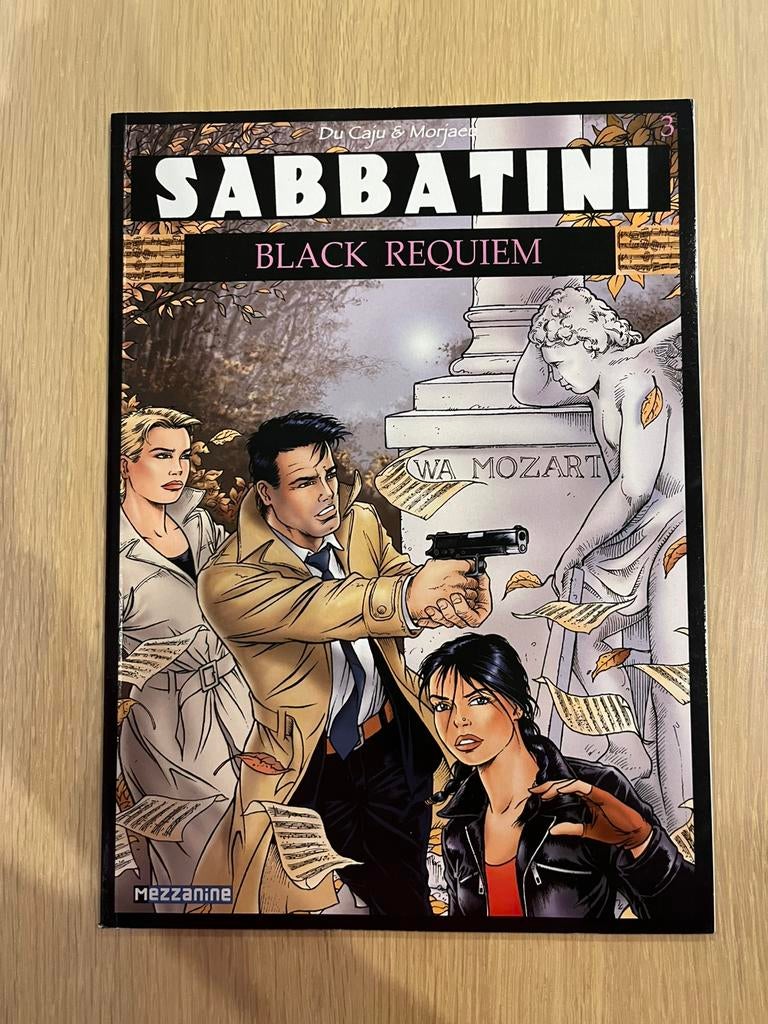 Sabbatini - 3 - Black requiem, Boeken, Eén stripboek, Ophalen of Verzenden