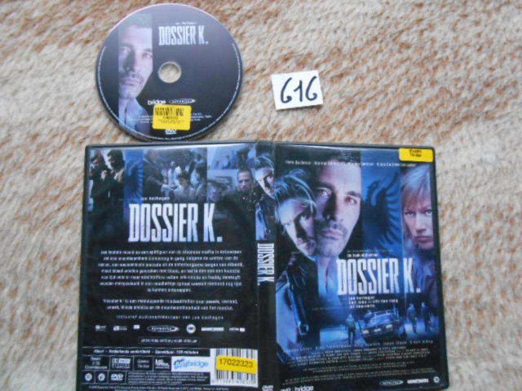 dvd dossier k. van Jan Verheyen thriller, Vanaf 16 jaar, Ophalen of Verzenden, Zo goed als nieuw, Actie en Avontuur