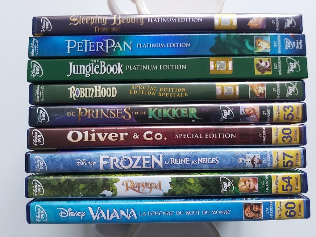 Disney tekenfilms, Cd's en Dvd's, Ophalen of Verzenden, Zo goed als nieuw