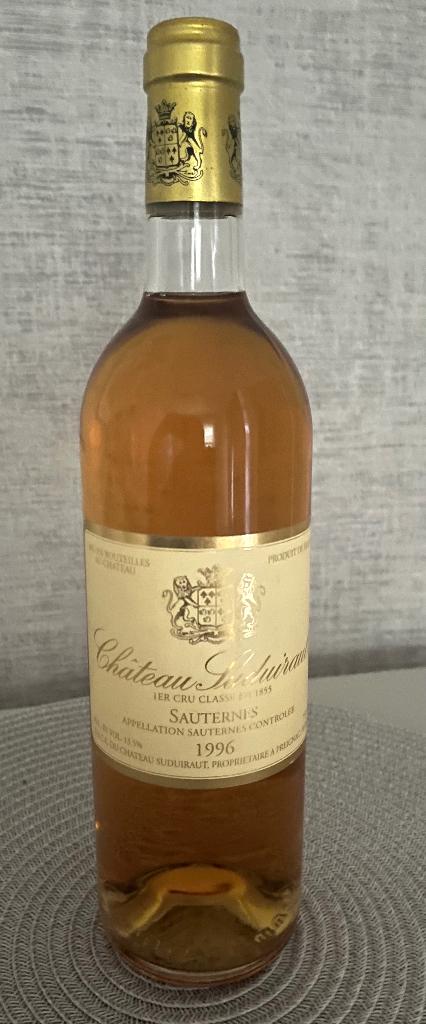 Sauternes - Château Suduiraut, 1er Cru classé - 1996, Ophalen, Frankrijk, Nieuw, Witte wijn
