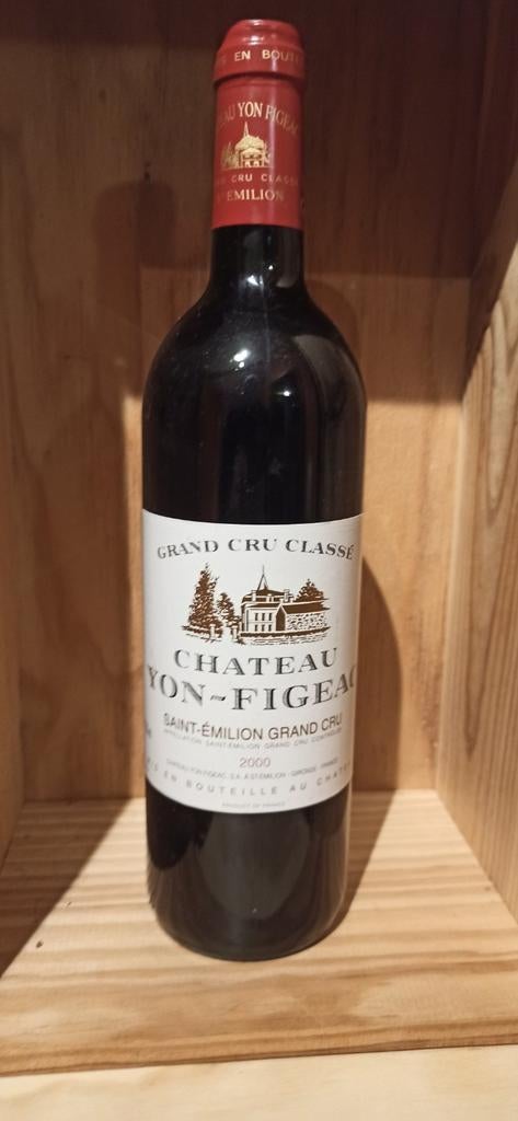 Château YON FIGEAC 2000 ST EMILION Grand Cru Classé, Verzamelen, Ophalen, Zo goed als nieuw