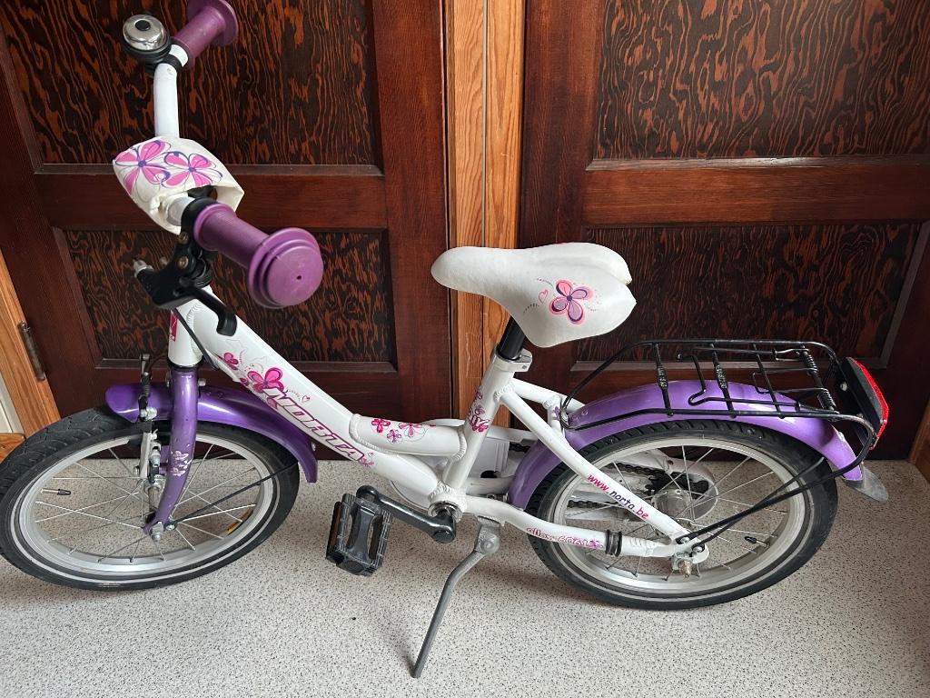 Meisjesfiets 16X1.75, Fietsen en Brommers, Ophalen, Gebruikt, NORTA, Handrem