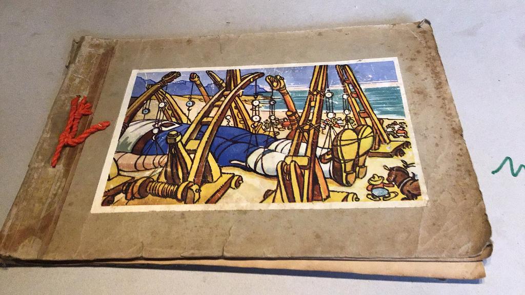 Chromo album de beukelaer gullivers reizen (d8), Ophalen of Verzenden, Gelezen, Prentenboek