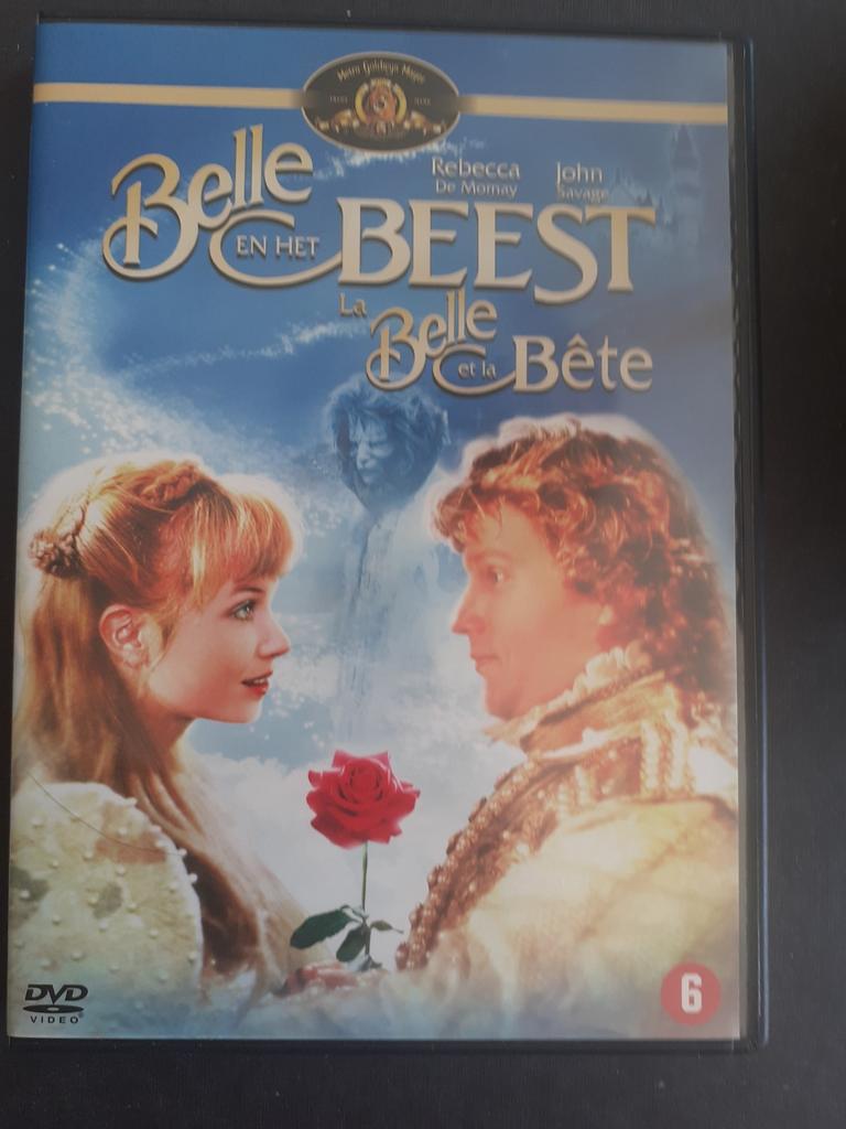 Belle en het Beest (1986) - Rebecca De Mornay, Cd's en Dvd's, 1980 tot heden, Ophalen of Verzenden, Zo goed als nieuw, Vanaf 6 jaar
