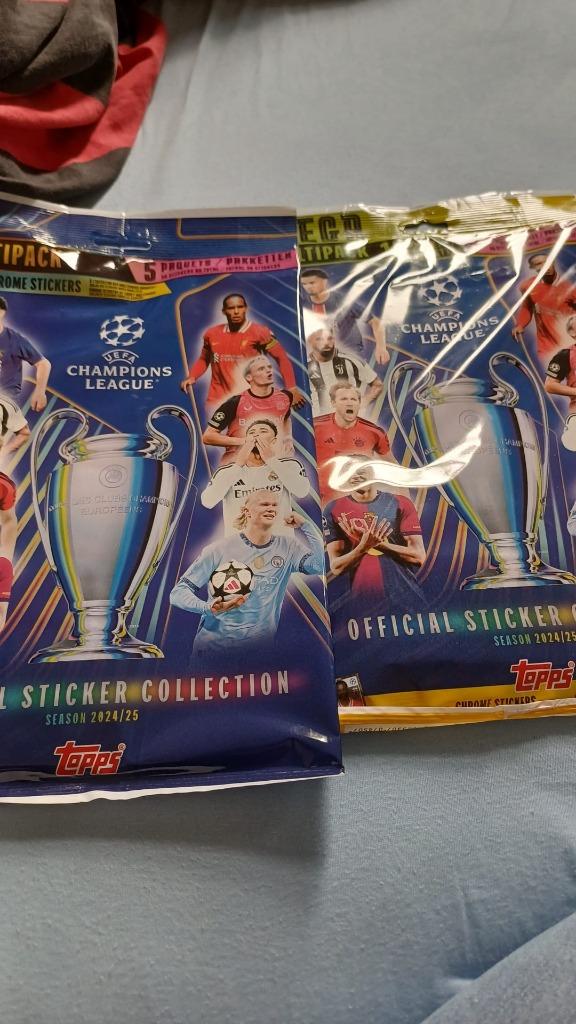 TOPPS  UEFA Champions League  Stickers - season 2024/25, Collections, Autocollants, Enlèvement ou Envoi, Neuf, Sport