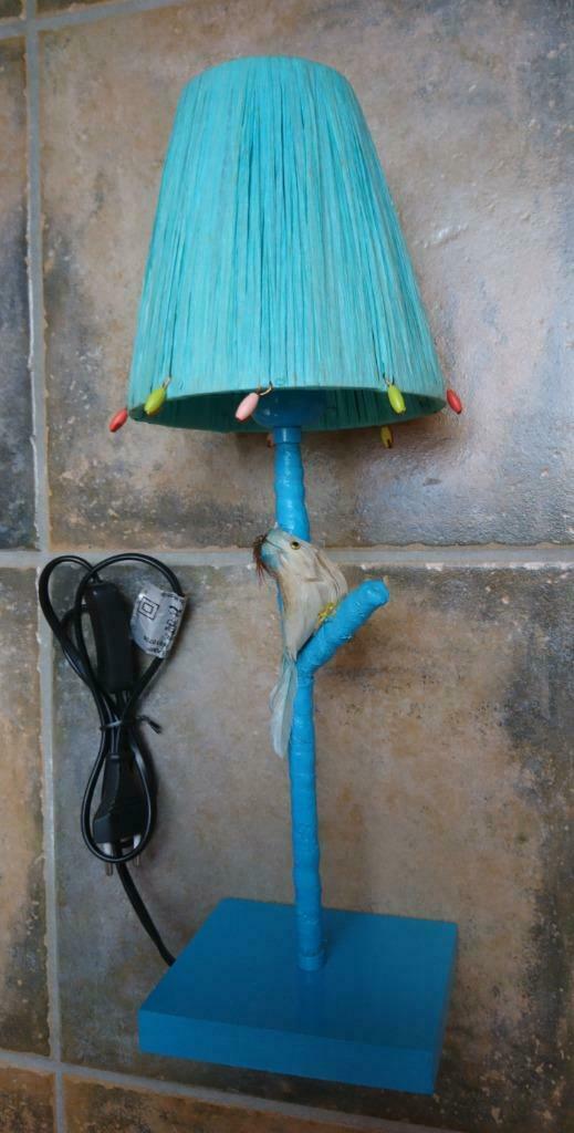Lampe de table, Enlèvement ou Envoi, Utilisé, Bois, Moins de 50 cm