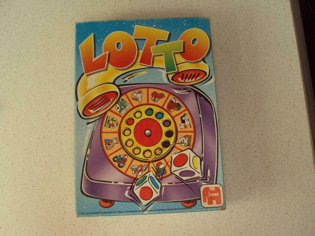 Vintage "Lotto " spelletje in prima staat !, Ophalen of Verzenden, Zo goed als nieuw