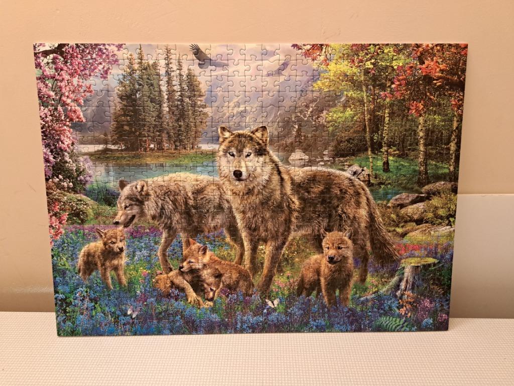 Puzzel wolven, Enlèvement, Comme neuf, Puzzle