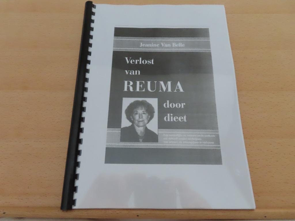 Verlost van reuma door dieet - Jeanine Van Belle, Boeken, Gezondheid, Dieet en Voeding, Nieuw, Dieet en Voeding, Ophalen of Verzenden