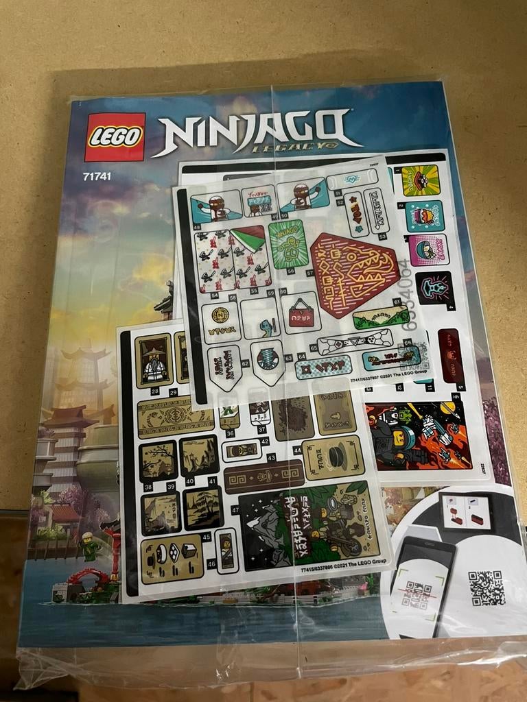 Lego Ninjago 71741 Boek SEALED, Kinderen en Baby's, Ophalen of Verzenden, Nieuw, Lego