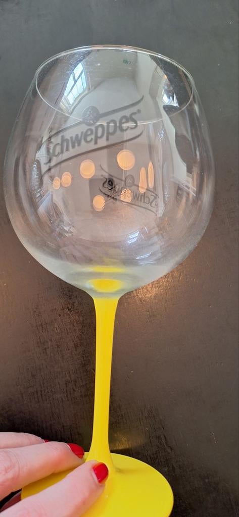 Schweppes cocktail glazen 4x, Verzamelen, Ophalen