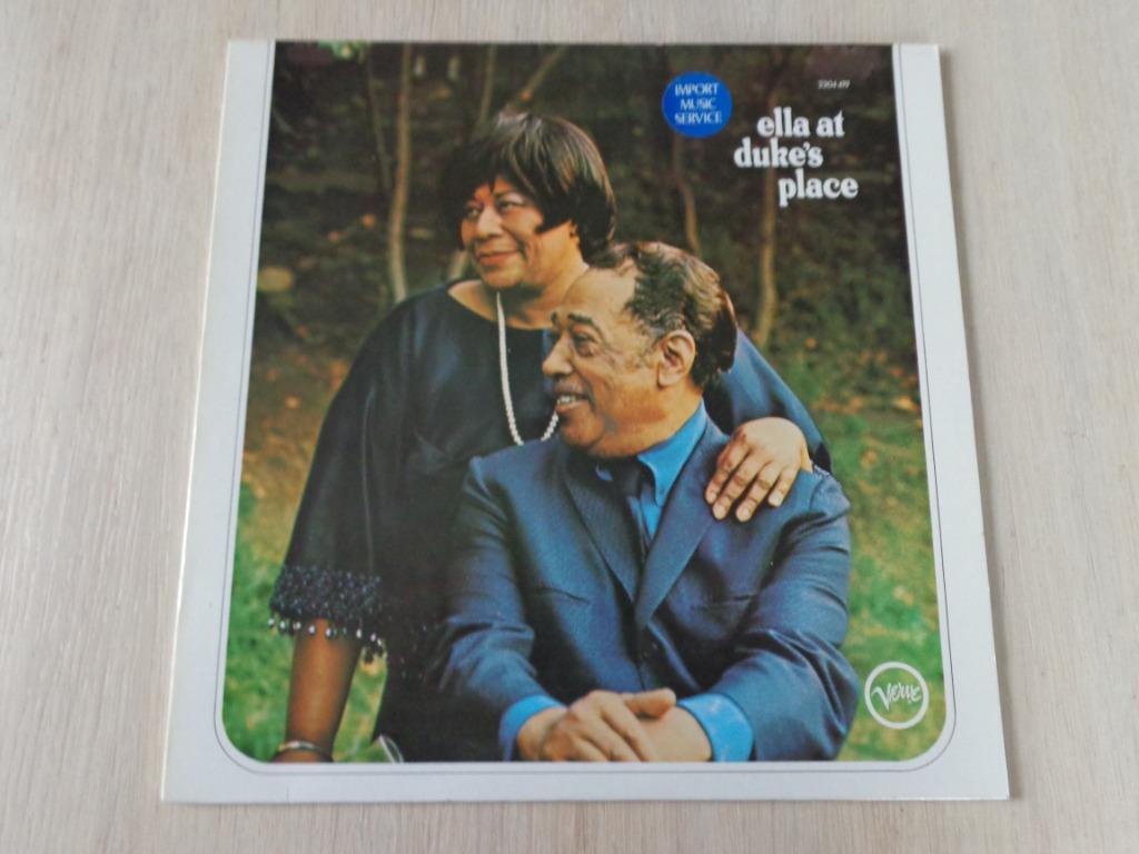 Ella Fitzgerald / Duke Ellington – Ella At Duke's Place, Ophalen of Verzenden, Zo goed als nieuw, 12 inch, Jazz