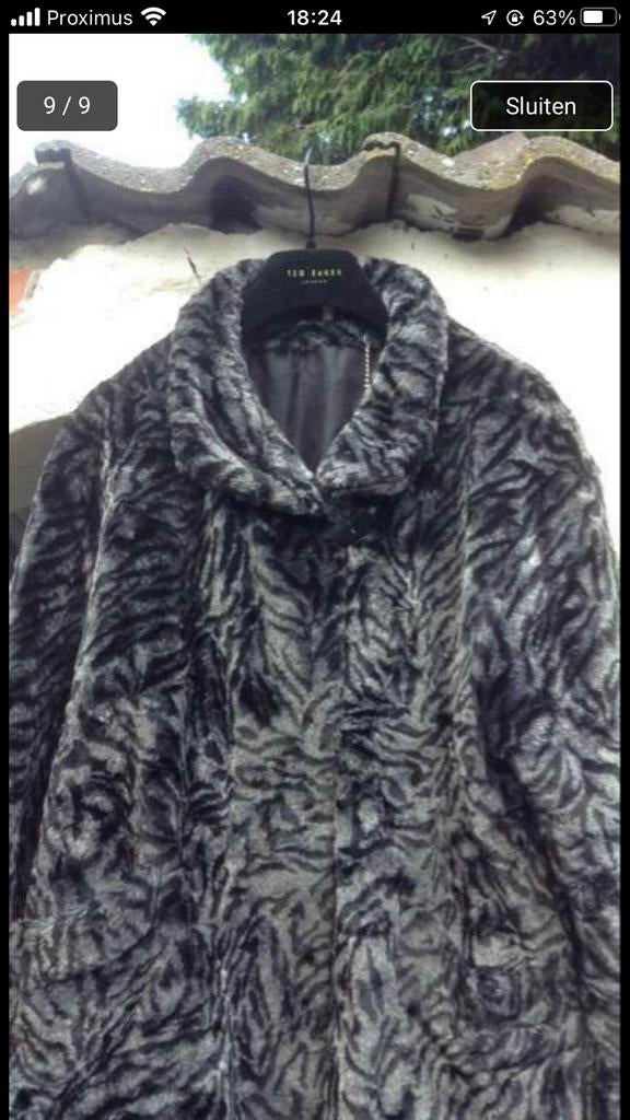 mantel maat 44, Kleding | Dames, Ophalen, Zo goed als nieuw, Maat 42/44 (L)