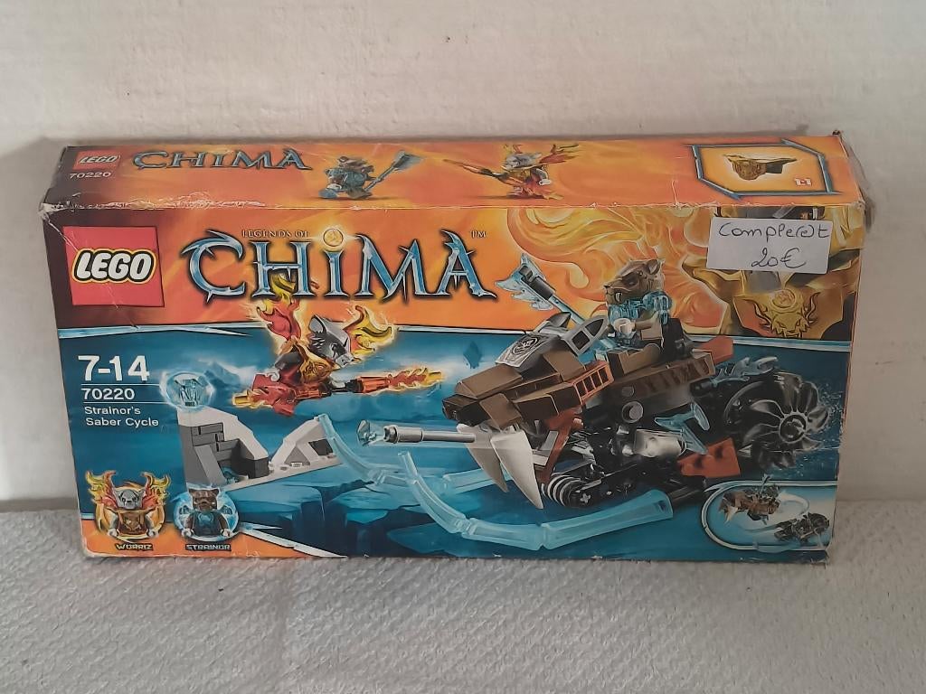 Lego Chima 70220 De zwaardfiets, Ophalen of Verzenden, Gebruikt, Lego