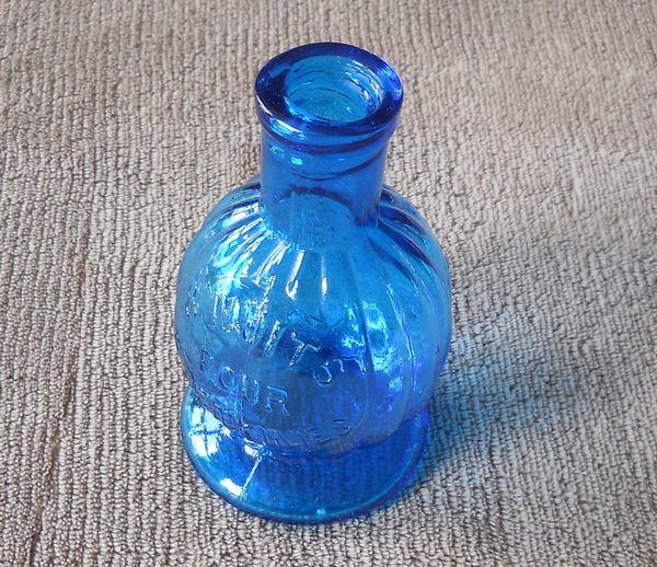 Ancienne veilleuse G.MASY M.D JEUMONT, Antiquités & Art, Antiquités | Verre & Cristal, Enlèvement ou Envoi