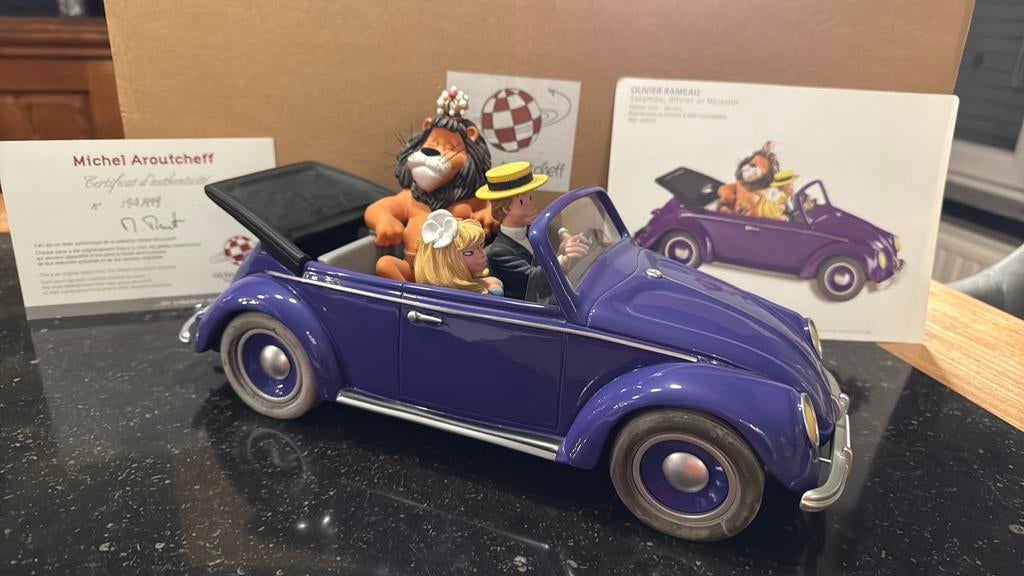 Volkswagen VW - Danny & Greg - Michel Aroutcheff extreme rar, Ophalen of Verzenden, Overige figuren, Nieuw, Beeldje of Figuurtje