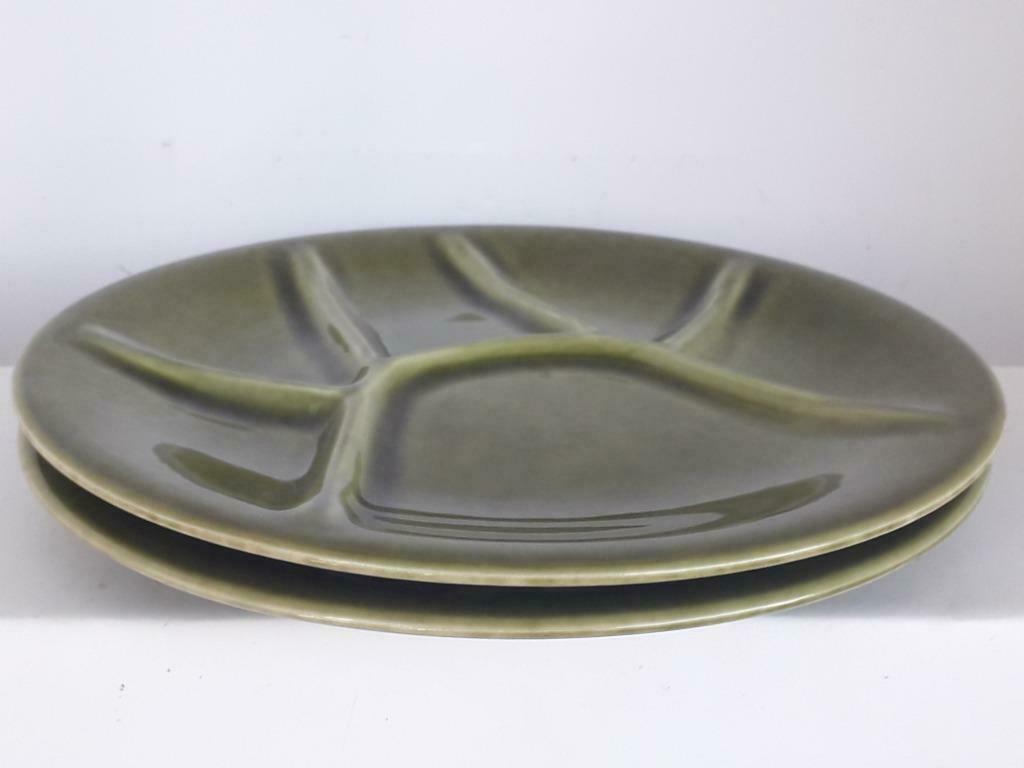 Vintage borden (2) Boch Frères - Keralux, Antiek en Kunst, Ophalen of Verzenden