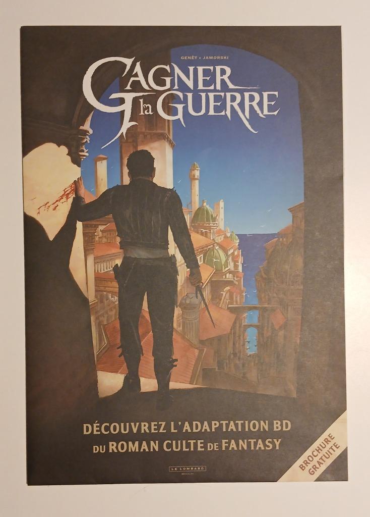 BD Brochure Gagner la Guerre Genet Jaworski Neuf, Une BD, Enlèvement ou Envoi, Neuf