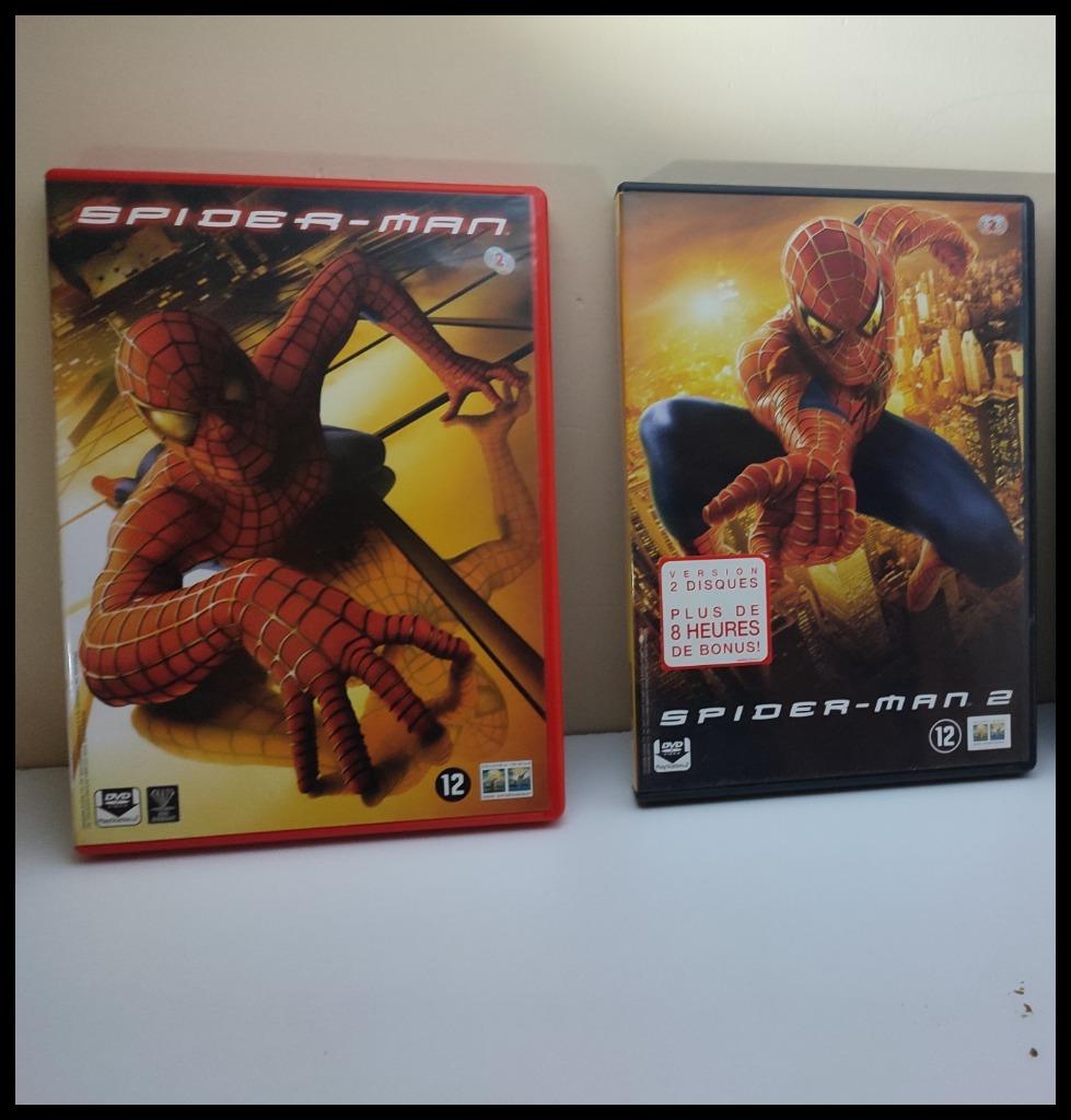 SPIDER-MAN 1 & 2 (dvd) Sam Raimi MARVEL, Enlèvement ou Envoi, Utilisé, Science-Fiction