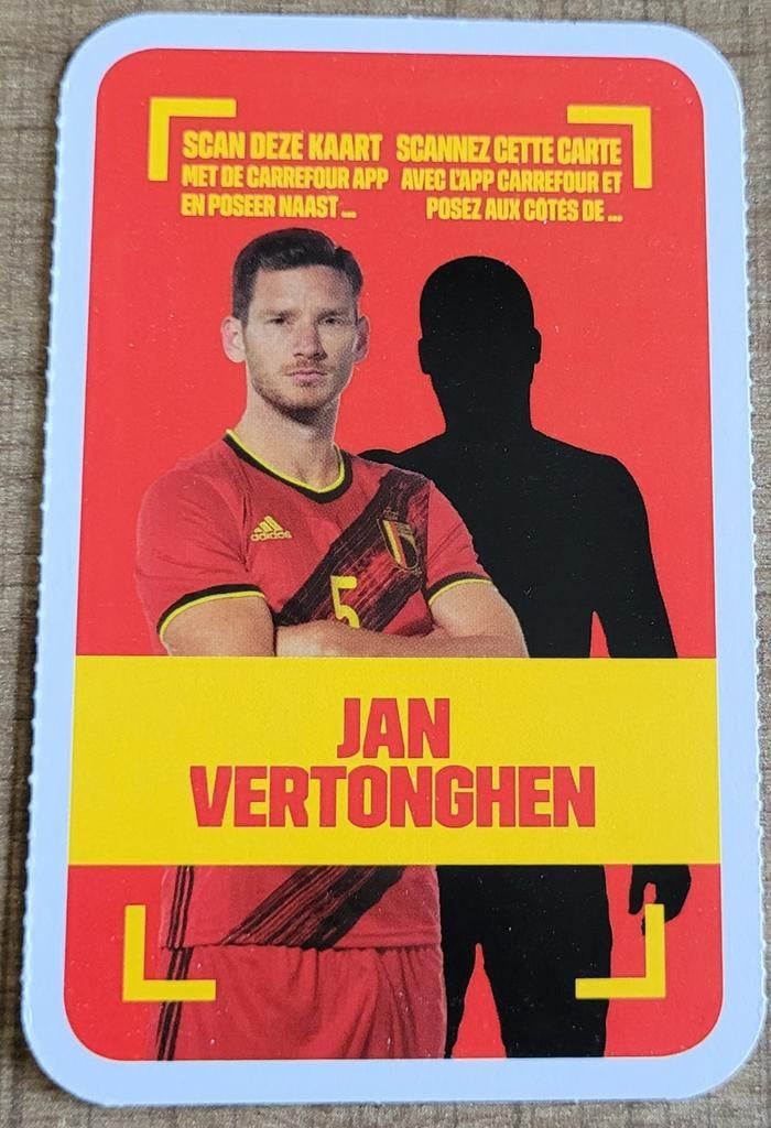 Jan Vertonghen: fotokaart, Ophalen of Verzenden, Zo goed als nieuw, Poster, Plaatje of Sticker