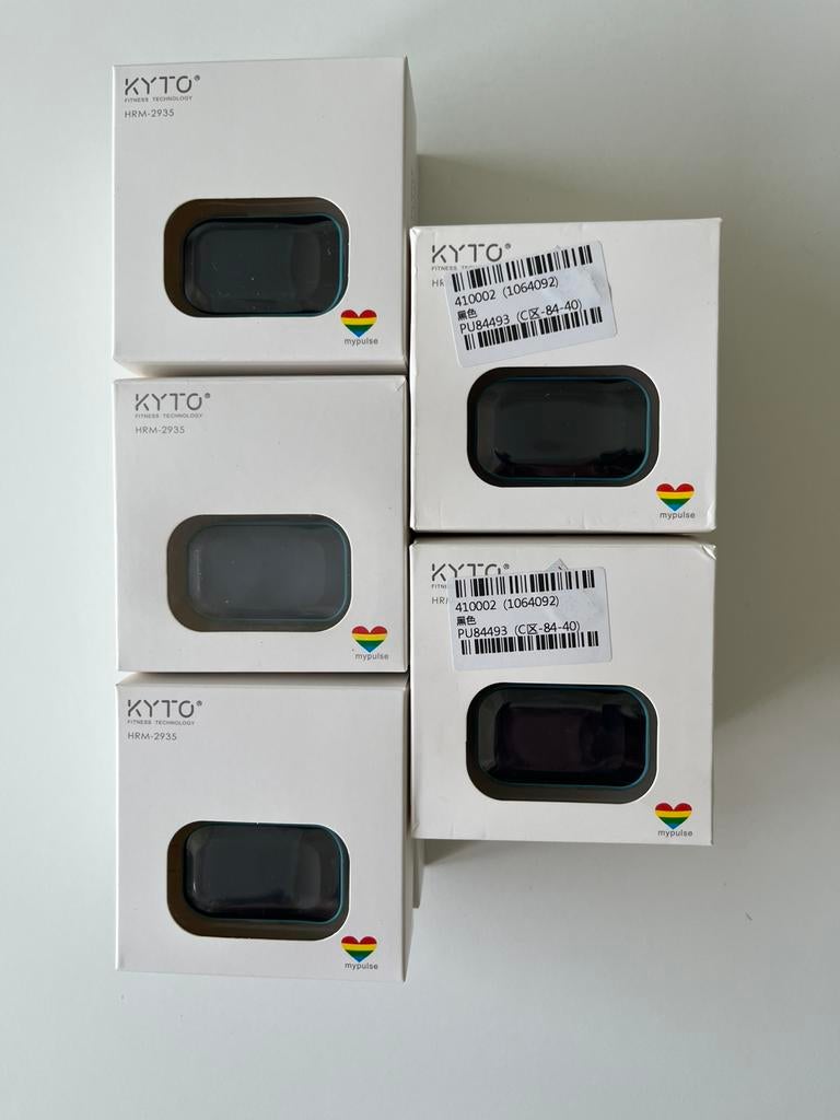 Kyto Bluetooth HRV hartslagmonitor met oorsensor (HRM-2935), Sport en Fitness, Ophalen of Verzenden, Nieuw