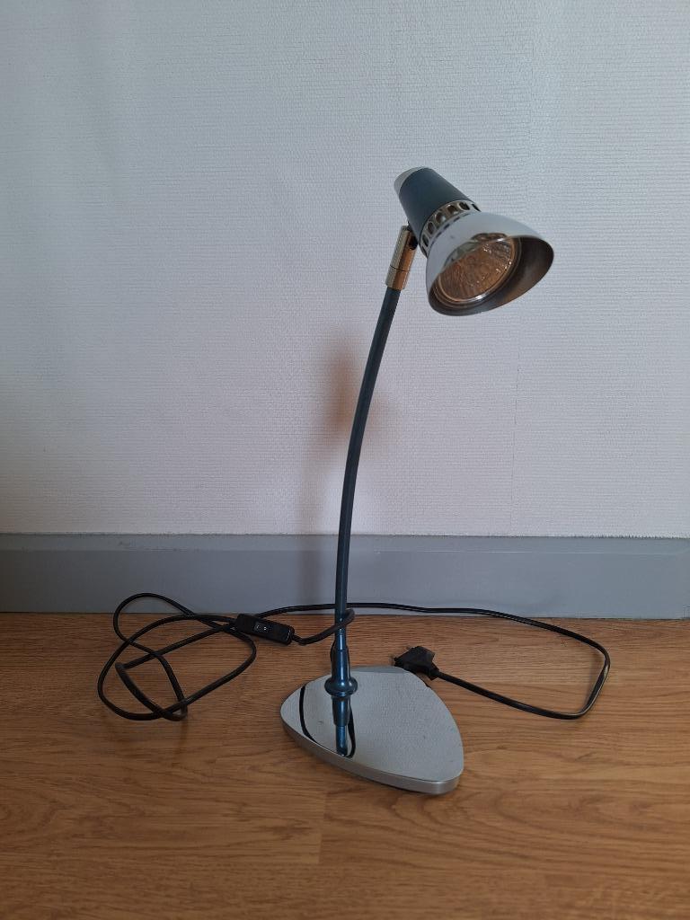 Vintage, retro bureaulamp, Moins de 50 cm, Enlèvement ou Envoi, Vintage/Retro, Utilisé