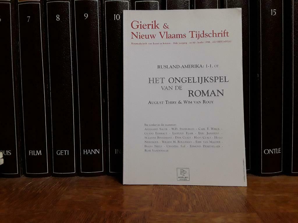 Gierik & Nieuw Vlaams Tijdschrift, jg. 16, nr. 60, Ophalen of Verzenden, 1980 tot heden, Tijdschrift