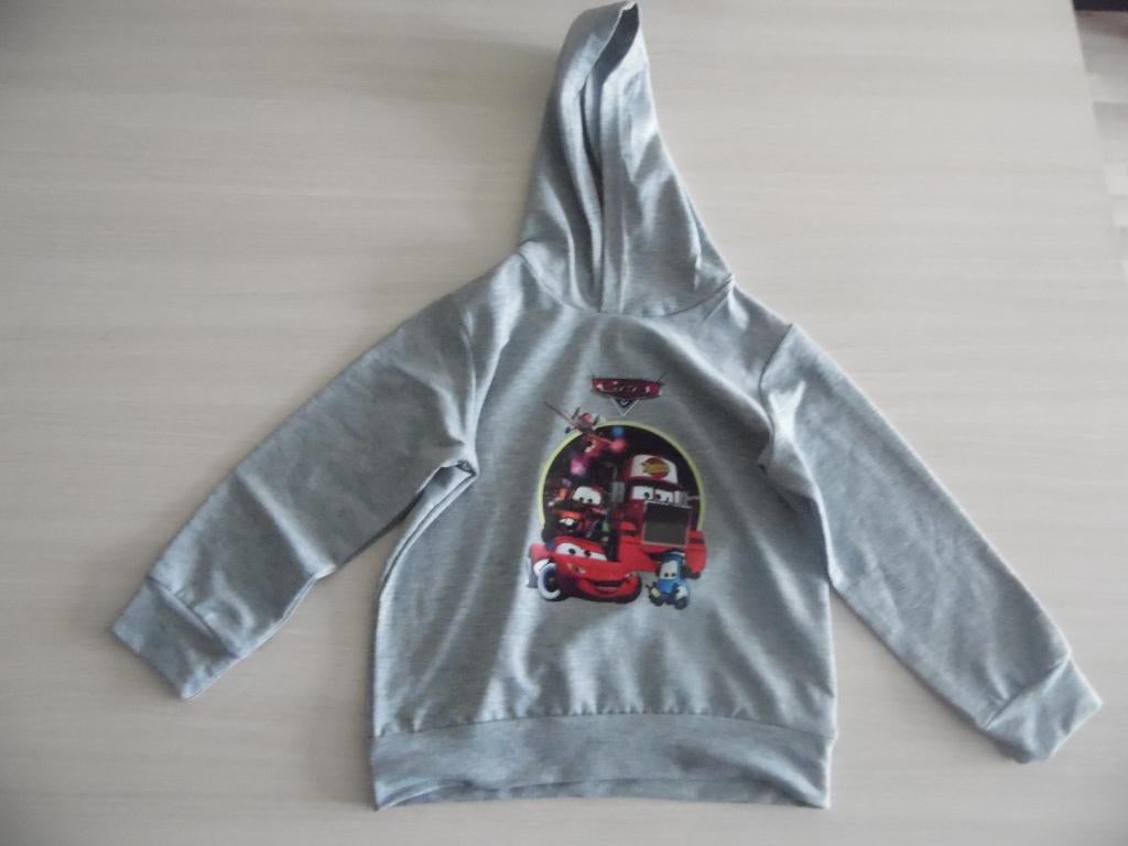 DISNEY CARS HOODIE NIEUW, Kinderen en Baby's, Kinderkleding | Maat 110, Nieuw, Jongen, Trui of Vest, Ophalen of Verzenden