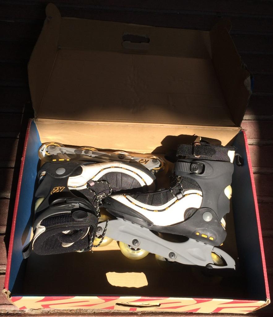 Skeelers K2 inline skates (maat 42) zo goed als nieuw, Sport en Fitness, Skeelers, Ophalen, K2, Dames, Zo goed als nieuw