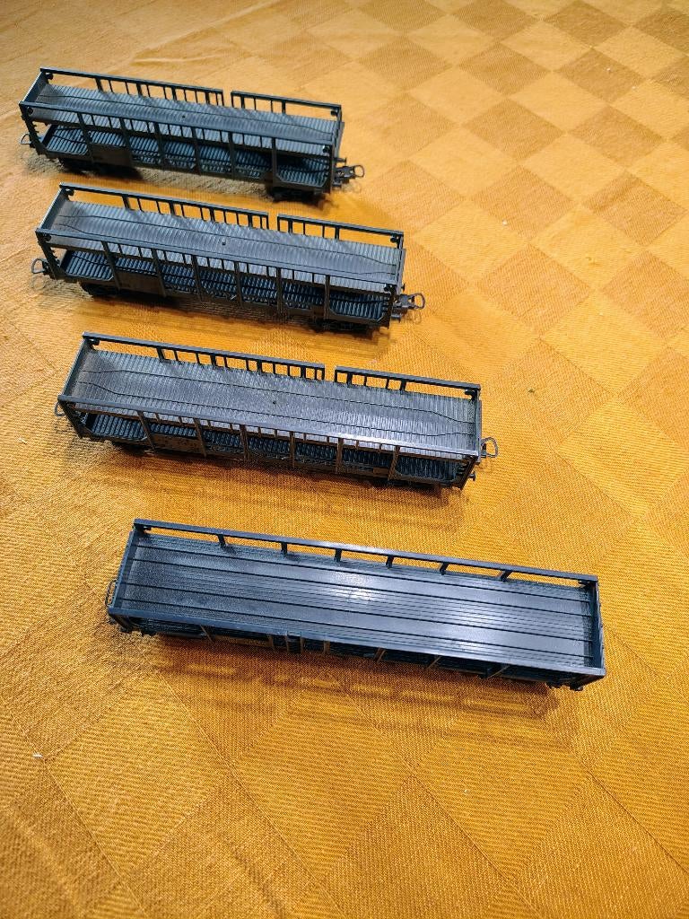 Lima Jouef autowagons, Gebruikt, Gelijkstroom, Wagon, Ophalen of Verzenden
